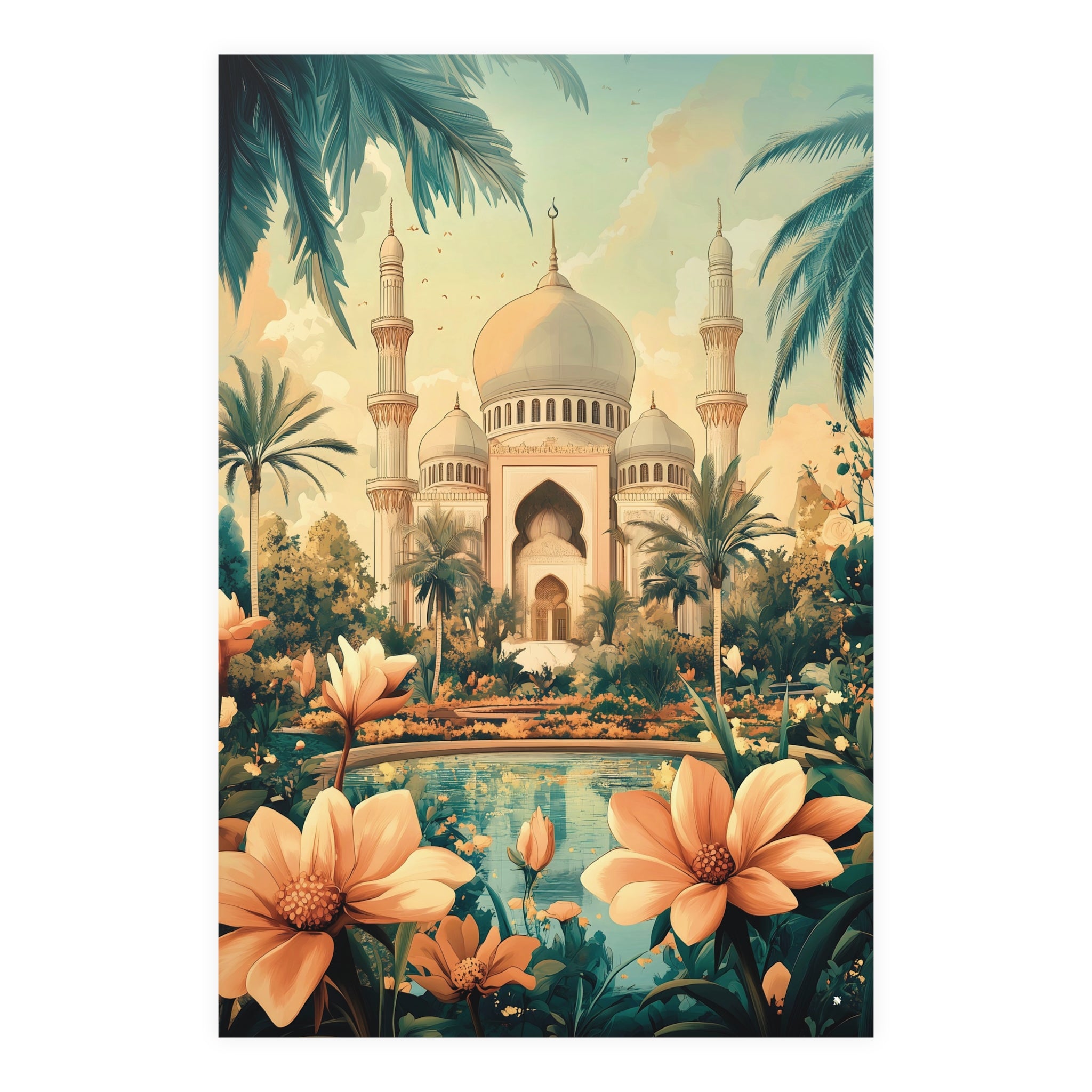 Affiche · Jardin d’adhan · Asr - NEIMA