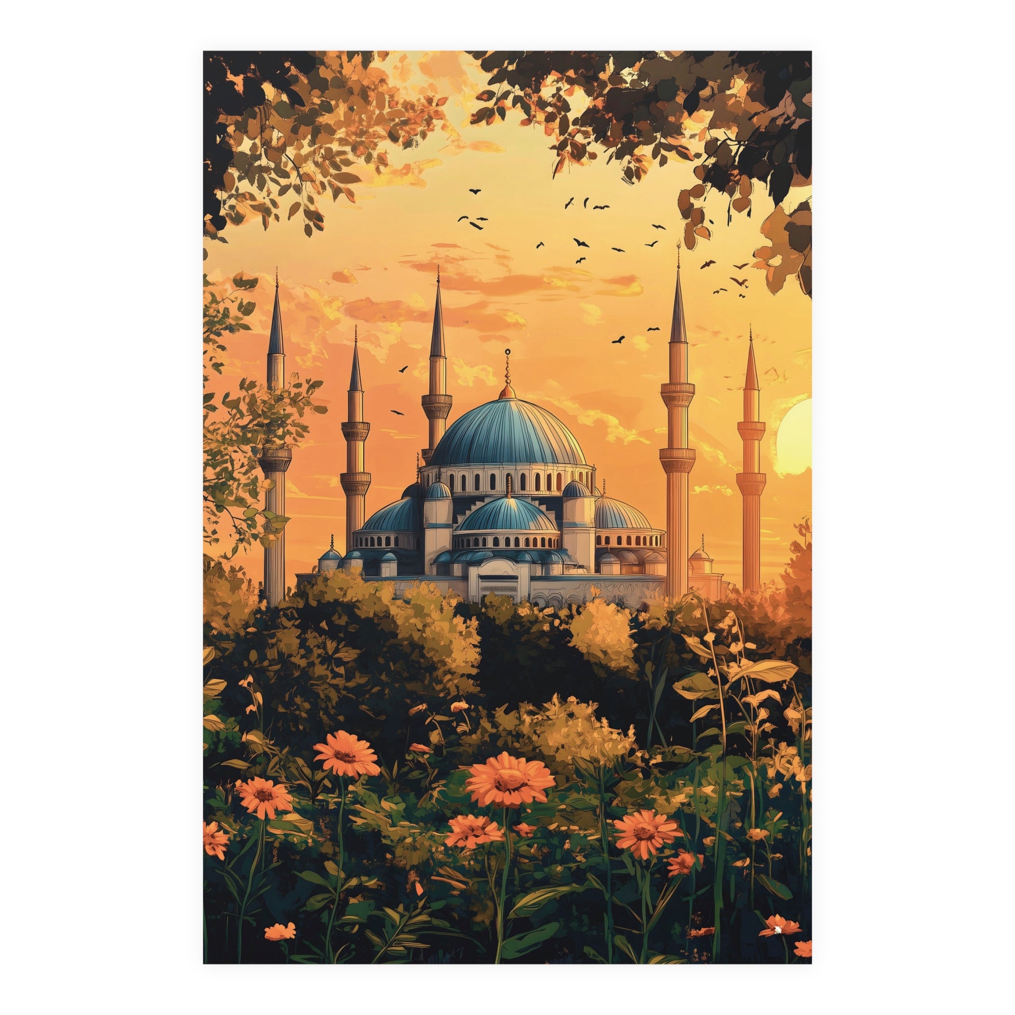 Affiche · Jardin d’adhan · Maghrib - NEIMA