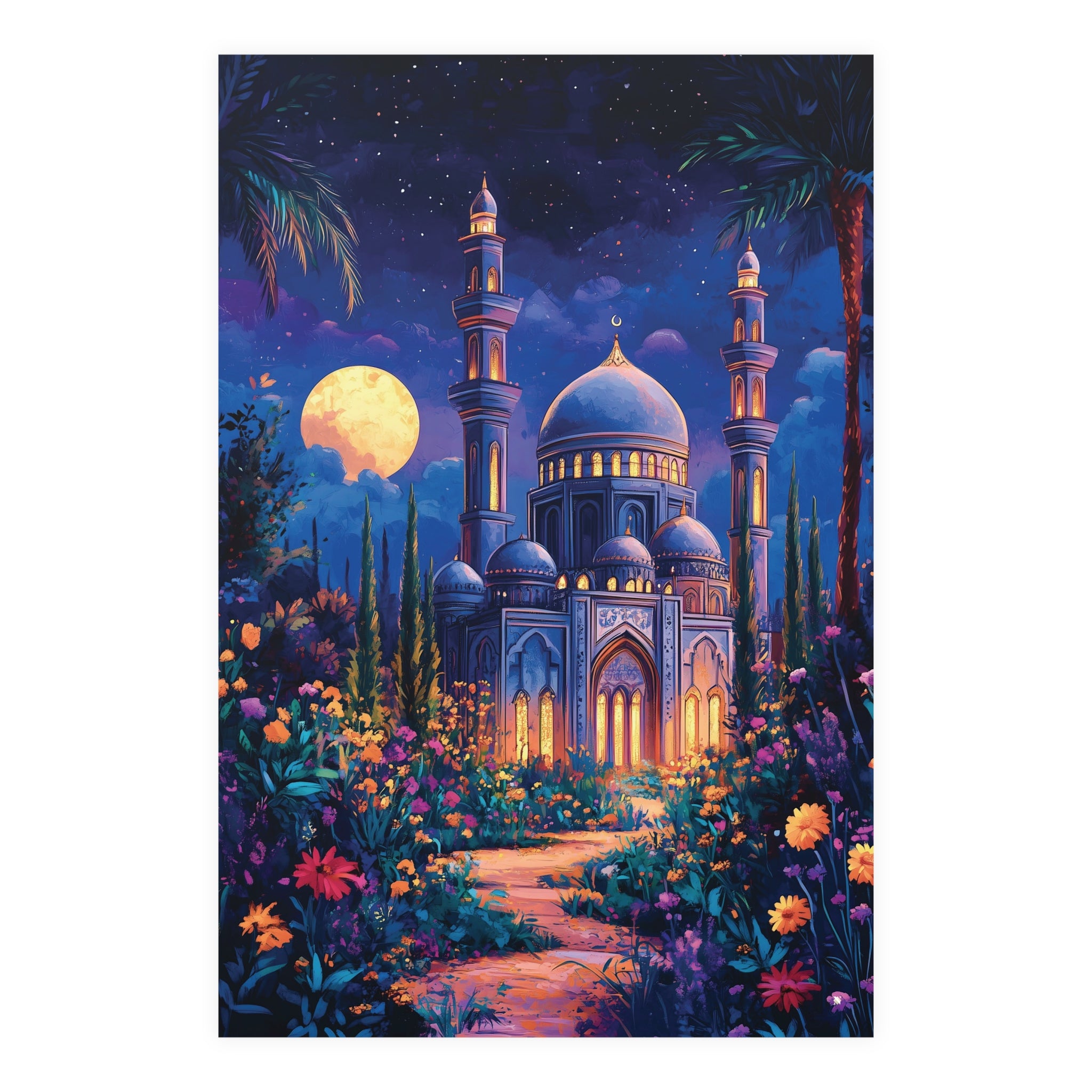Affiche · Jardin d’adhan · Isha - NEIMA